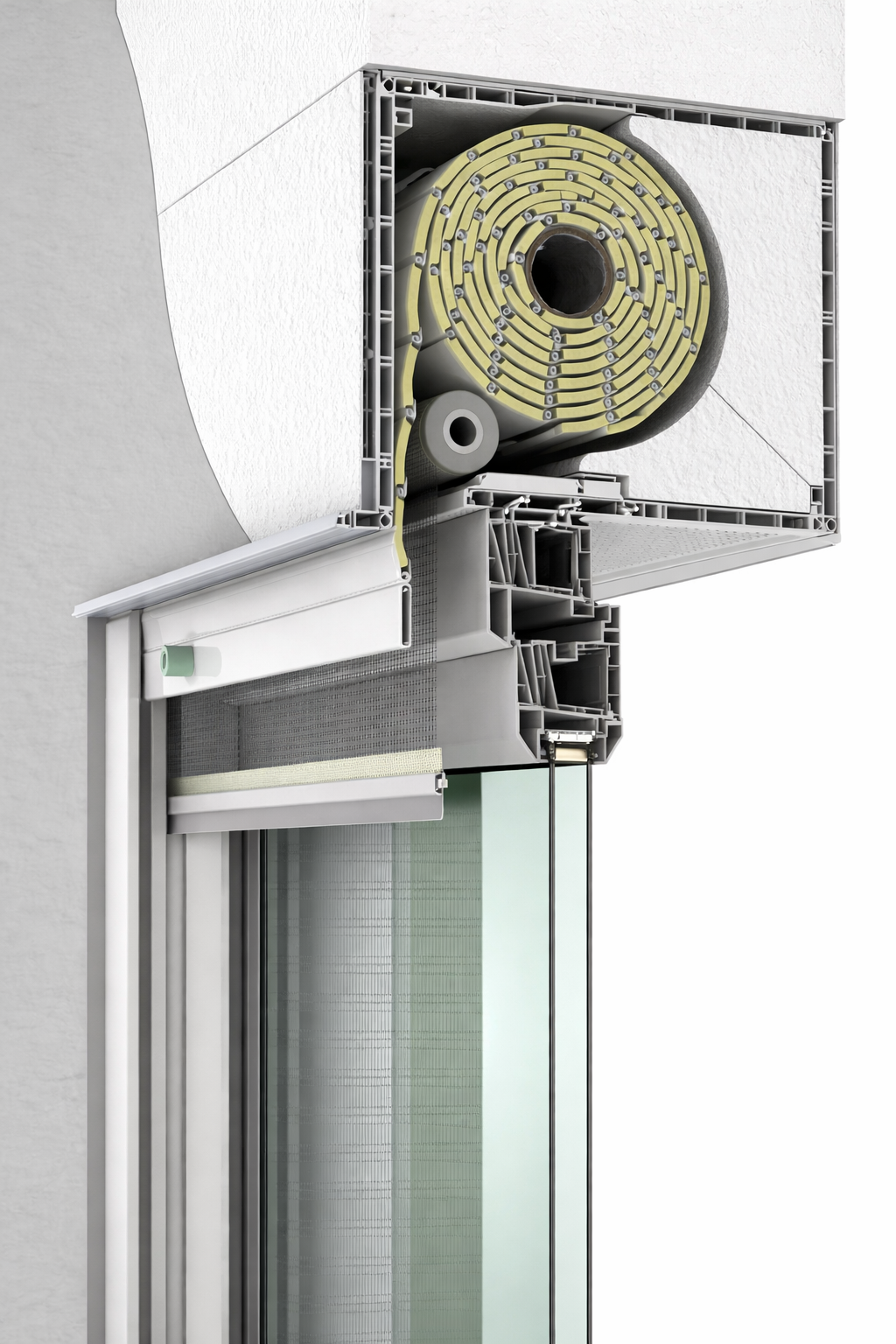 ráépíthető tokos redőny antracit színben